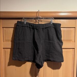 Madewell High Waist Black Women's Shorts